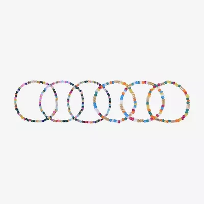 Mixit Womens 6-pc. Bracelet Set