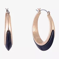 Mixit Womens 31.6mm Circle Hoop Earrings