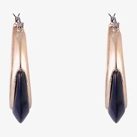 Mixit Womens 31.6mm Circle Hoop Earrings