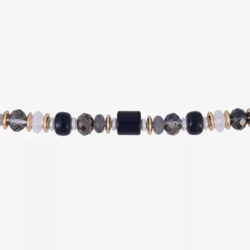 Mixit Womens 20 Inch Beaded Necklace