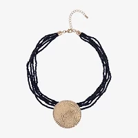 Mixit Womens 18 Inch Beaded Necklace