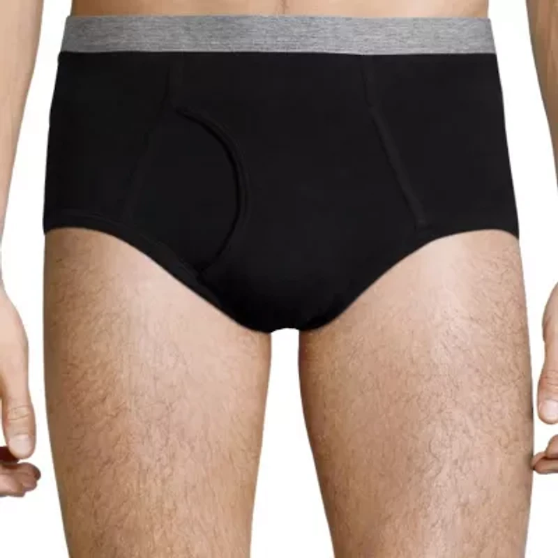 Stafford Full-Cut Mens Big and Tall 6 Pack Briefs 302852