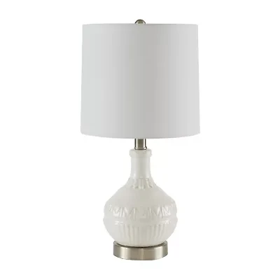 510 Design Gypsy Embossed Boho Table Lamp