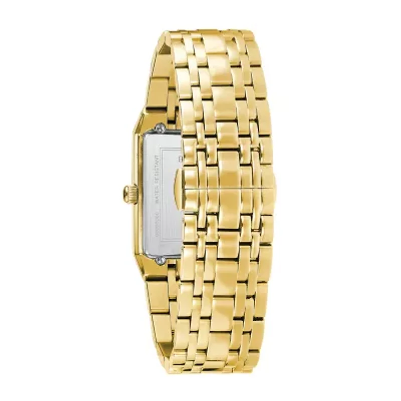 Bulova Quadra Mens Stainless Steel Bracelet Watch 97d120