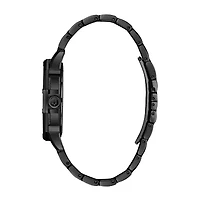 Bulova Octava Mens Black Stainless Steel Bracelet Watch 98c134