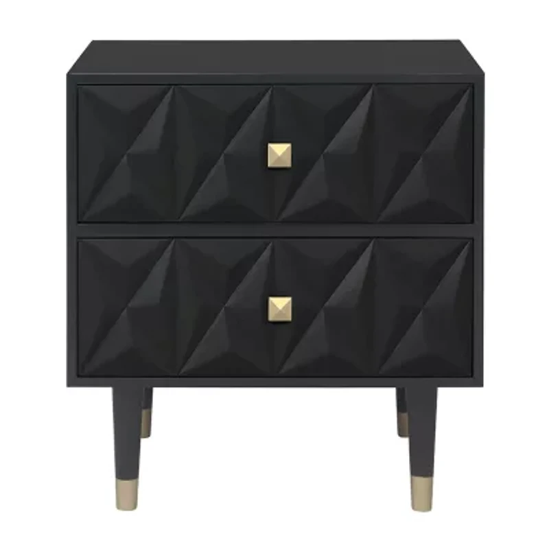 Imperial Bedroom Collection 2-Drawer Nightstand