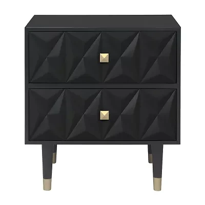 Imperial Bedroom Collection 2-Drawer Nightstand