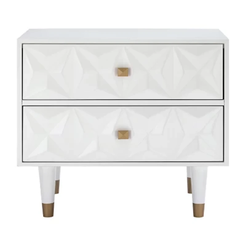 Imperial Bedroom Collection 2-Drawer Nightstand