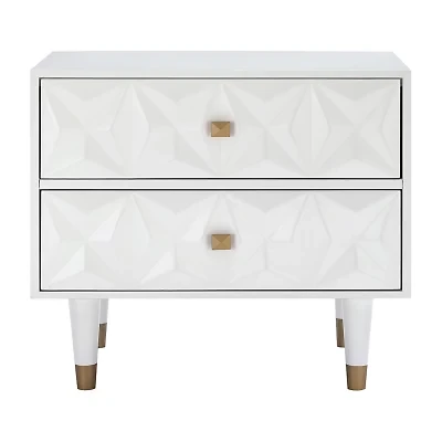 Imperial Bedroom Collection 2-Drawer Nightstand