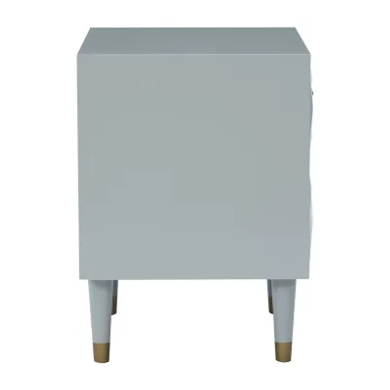 Imperial Bedroom Collection 2-Drawer Nightstand