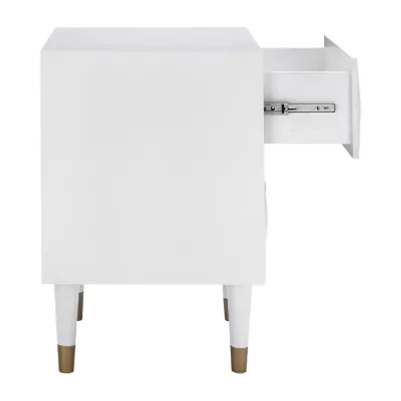 Imperial Bedroom Collection 2-Drawer Nightstand