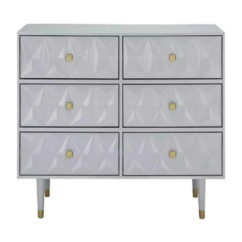 Imperial Bedroom Collection 6-Drawer Dresser
