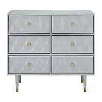 Imperial Bedroom Collection 6-Drawer Dresser