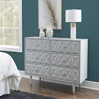 Imperial Bedroom Collection 6-Drawer Dresser