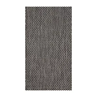Safavieh Courtyard Collection Flora Geometric Indoor/Outdoor Area Rug