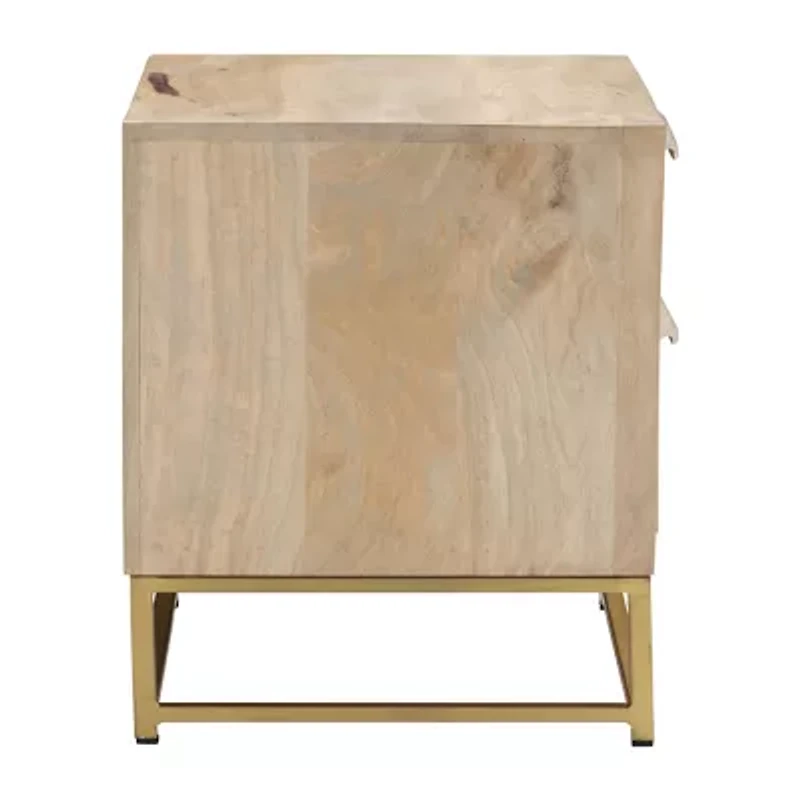 Videra Bedroom Collection 2-Drawer Nightstand