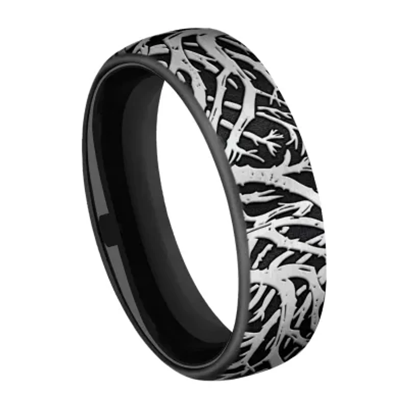 Mens 6.5MM Titanium Wedding Band