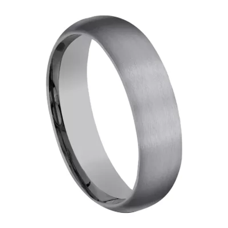 Mens 6MM Tantalum Wedding Band