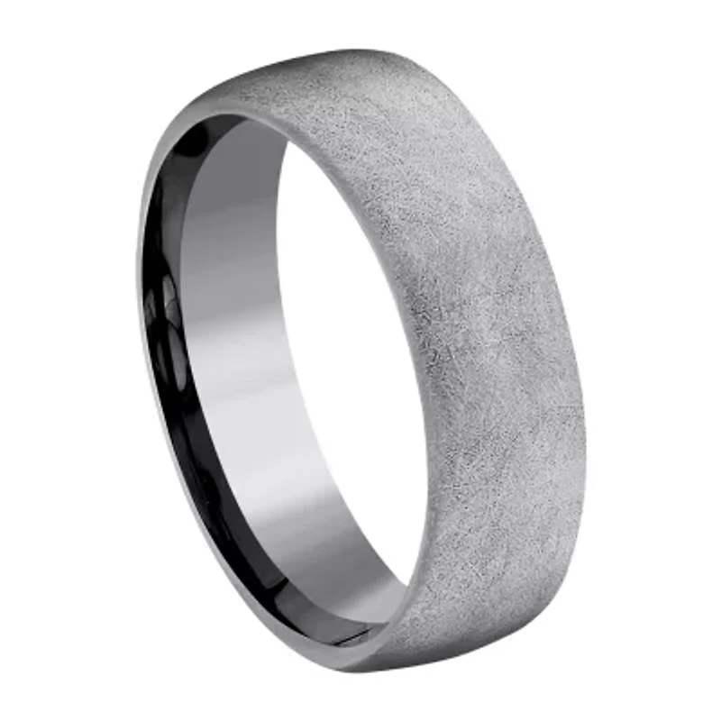 Mens 6.5MM Tantalum Wedding Band