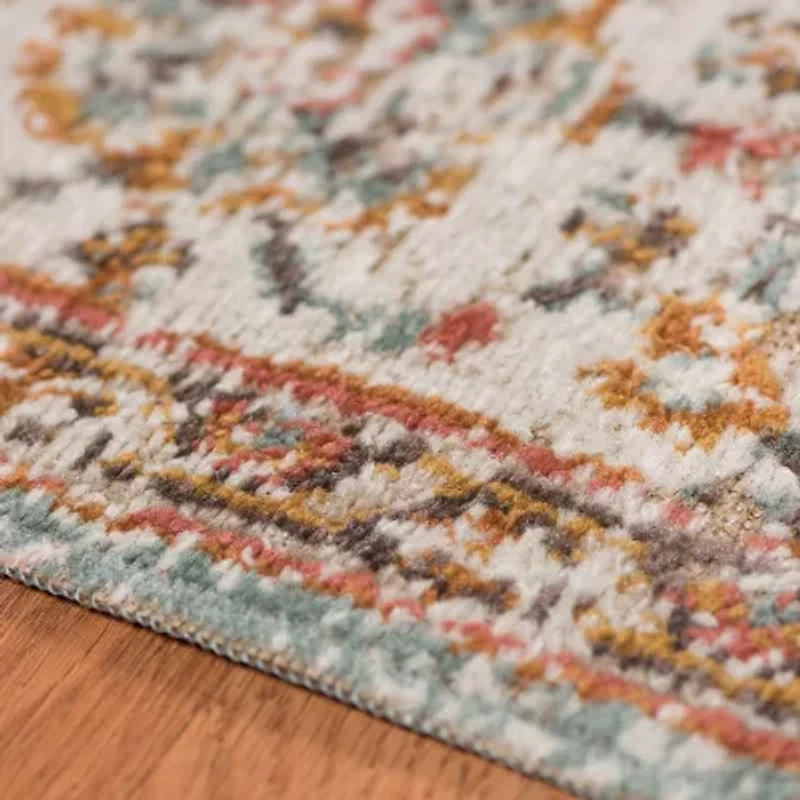 Eternal Bordered Indoor Rectangular Accent Rug