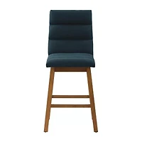Corliving Boston Dining Collection 2-pc. Upholstered Tufted Bar Stool