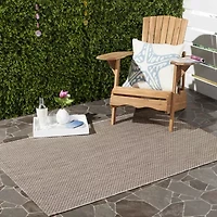 Safavieh Courtyard Collection Flora Geometric Indoor/Outdoor Area Rug