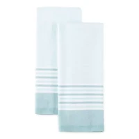 Cooks Haru Stripe Dual Purpose 2-pc Kitchen Towel Set