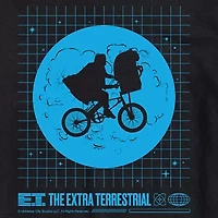 E.T. Mens Crew Neck Short Sleeve Regular Fit Graphic T-Shirt