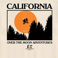 E.T. Mens Crew Neck Short Sleeve Regular Fit Graphic T-Shirt