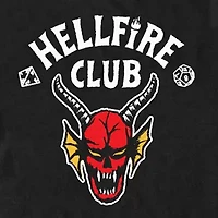 Mens Crew Neck Short Sleeve Classic Fit Stranger Things Graphic T-Shirt