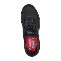 Skechers Hands Free Slip-Ins Sumits Colsin Slip Mens Round Closed Toe Work Shoes