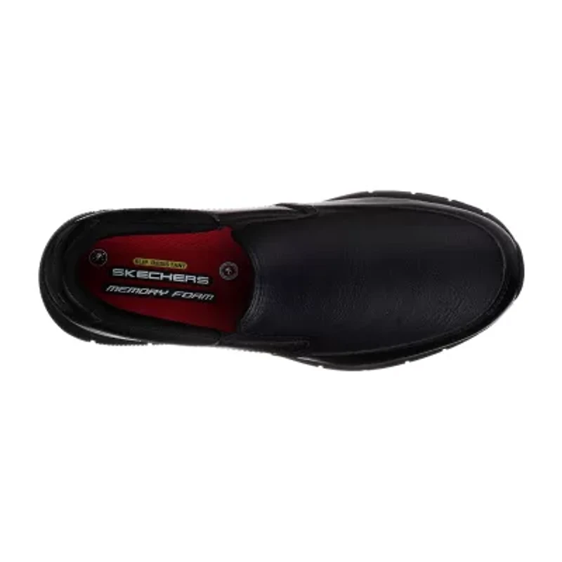 Skechers Nampa Mens Round Closed Toe Oxford Shoes Wide Width