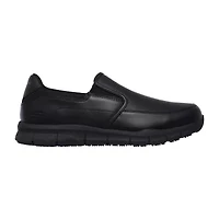 Skechers Nampa Mens Round Closed Toe Oxford Shoes Wide Width