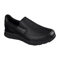 Skechers Nampa Mens Round Closed Toe Oxford Shoes Wide Width