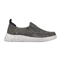 Skechers Proven Renco Mens Round Closed Toe Slip-On Shoe
