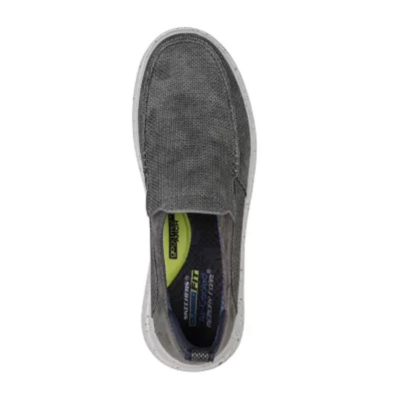 Skechers Proven Renco Mens Round Closed Toe Slip-On Shoe