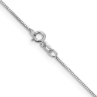 H-I / I1) Womens 1 1/ CT. T.W. Lab Grown White Diamond 10K White Gold Cross 18 Inch Pendant Necklace