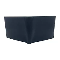 J. Ferrar Leather Pebble Slim Bifold Mens Slim Fold Wallet