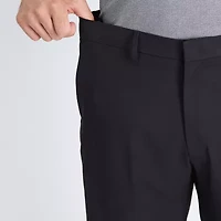 Haggar Smart Wash With Repreve Mens Stretch Fabric Classic Fit Flat Front Suit Pant