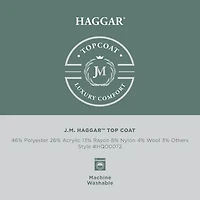 Haggar Premium Mens Lightweight Topcoat Coat