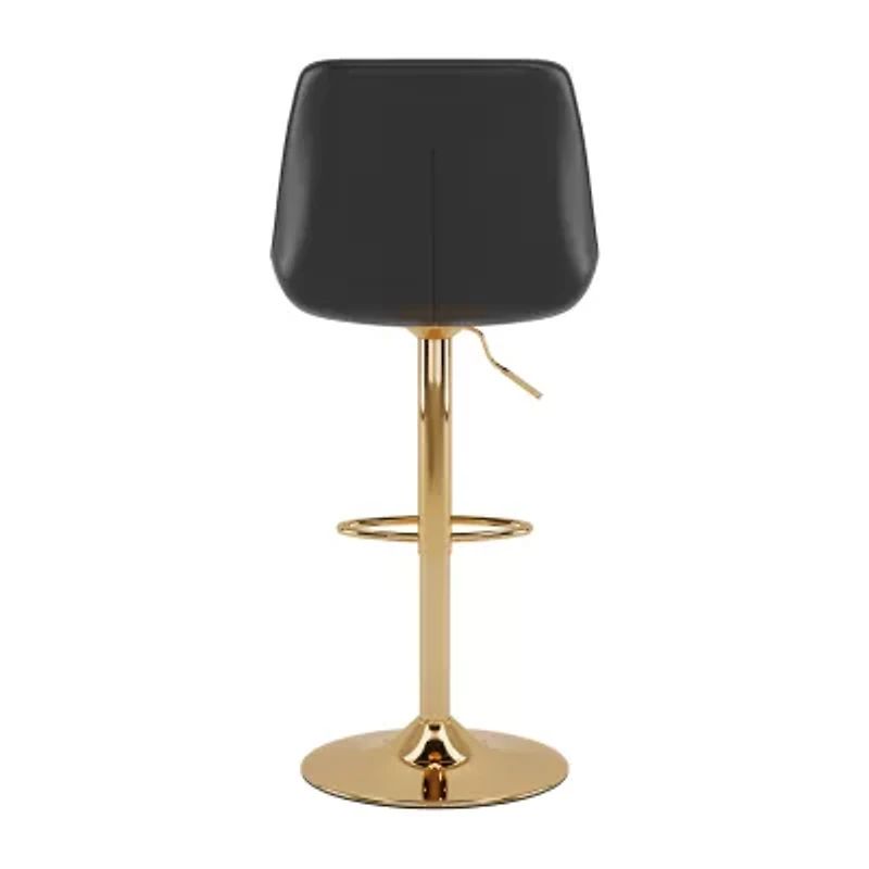 Corliving 2-pc. Upholstered Swivel Bar Stool