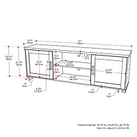 Corliving Virlomi TV Stand