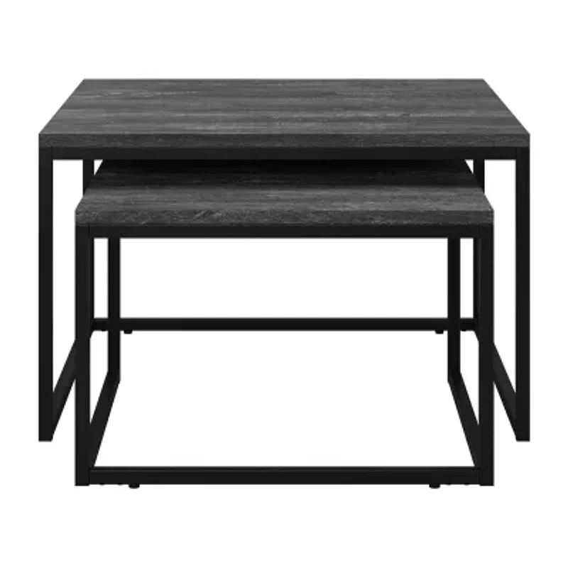 Corliving 2-pc. Nesting Tables