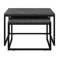 Corliving 2-pc. Nesting Tables
