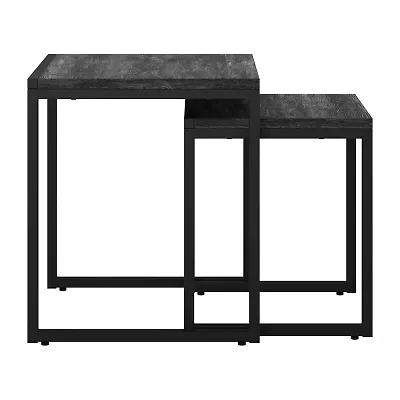 Corliving 2-pc. Nesting Tables