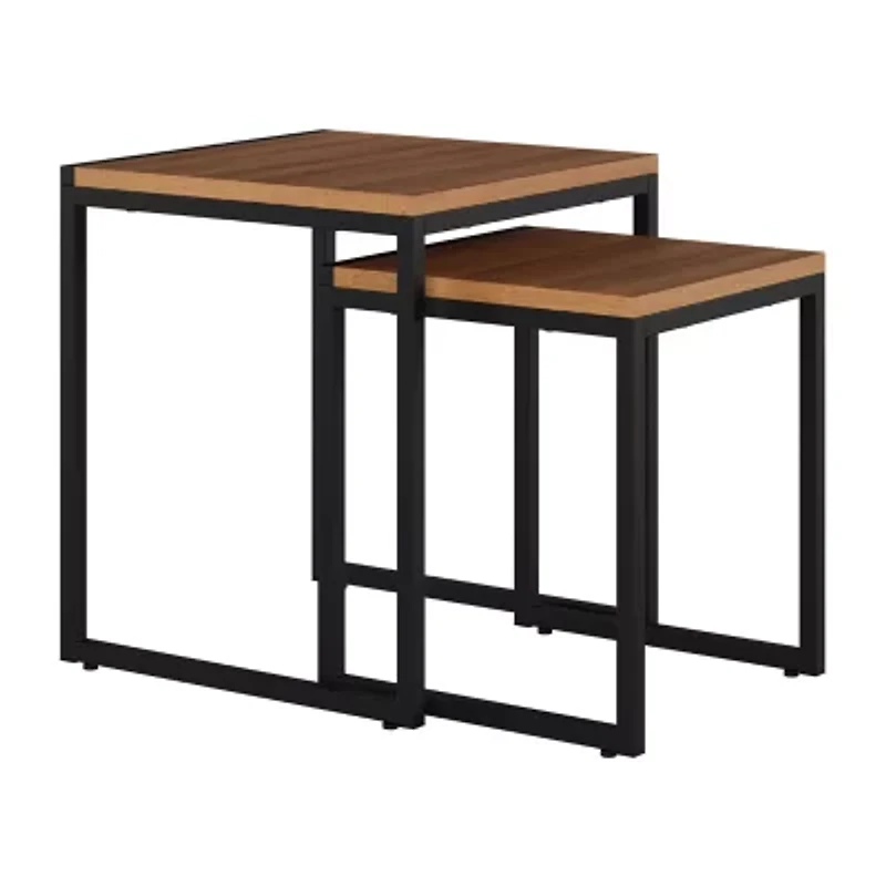 Corliving 2-pc. Nesting Tables