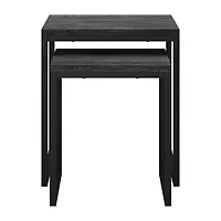 Corliving 2-pc. Nesting Tables