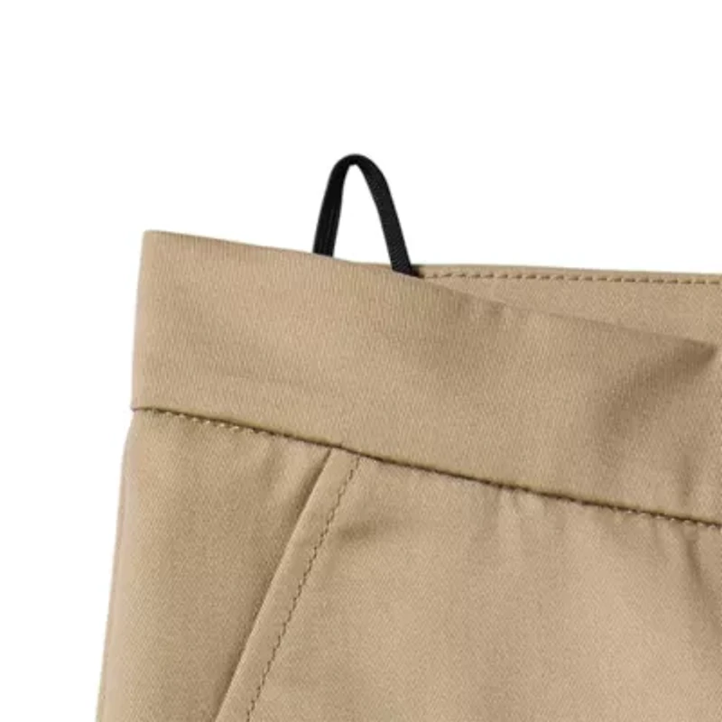 St. John's Bay Mens 10" Mid Rise Big and Tall Adaptive Stretch Fabric Adjustable Features Easy-on + Easy-off Chino Short