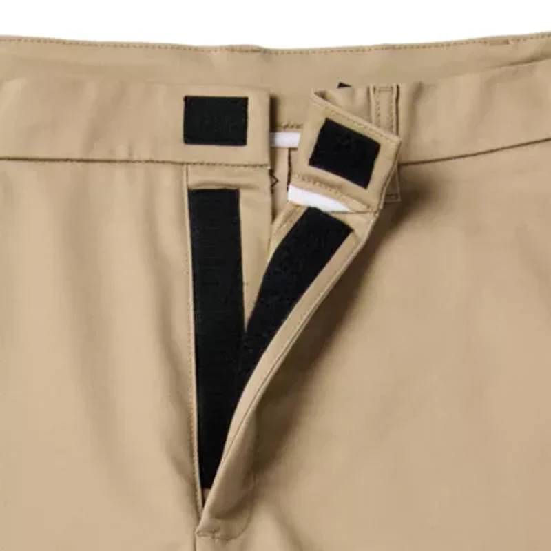 St. John's Bay Mens 10" Mid Rise Big and Tall Adaptive Stretch Fabric Adjustable Features Easy-on + Easy-off Chino Short