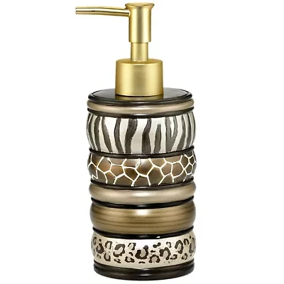 Safari Stripes Soap/Lotion Dispenser